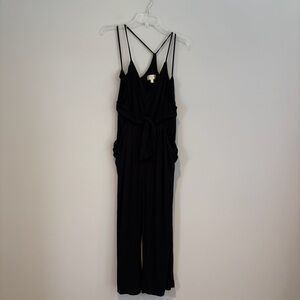 Moulinette Soeurs Black Strappy Jumpsuit